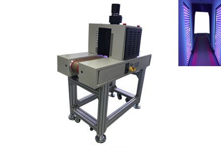 240x100mm UV LED Curing Conveyor with Lithium Battery Module and Air Cooling on Sale