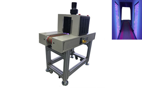 240x100mm UV LED Curing Conveyor with Lithium Battery Module and Air Cooling on Sale