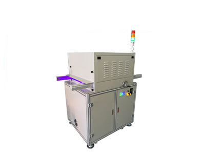 500X400mm UV LED Curing Conveyor with adjustable Chain Belt Fashion