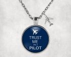 Trust Me I m a Pilot 2 Designed Necklaces For Discount