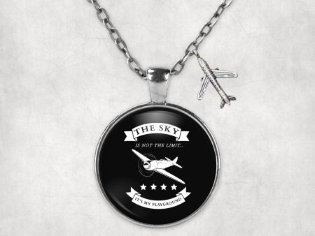 The Sky is not the limit, It s my playground Designed Necklaces For Cheap