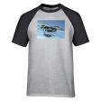 Two Fighting Falcon Designed Raglan T-Shirts For Cheap