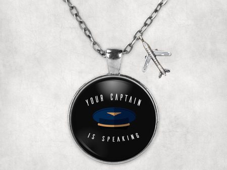 Your Captain Is Speaking Designed Necklaces Online