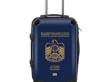 United Arab Emirates Passport Designed Cabin Size Luggages For Sale