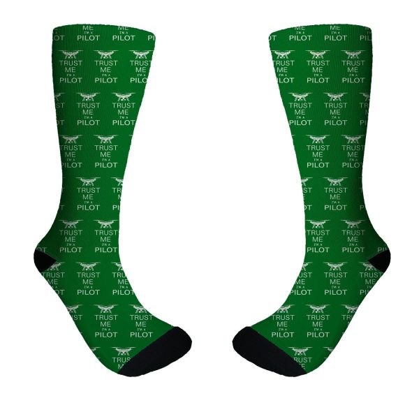 Trust Me I m a Pilot (Drone) Designed Socks Online Sale