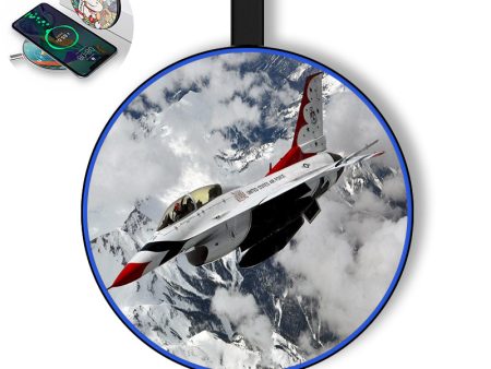 US AirForce Show Fighting Falcon F16 Designed Wireless Chargers For Discount