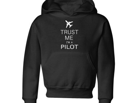 Trust Me I m a Pilot 2 Designed  CHILDREN  Hoodies Sale