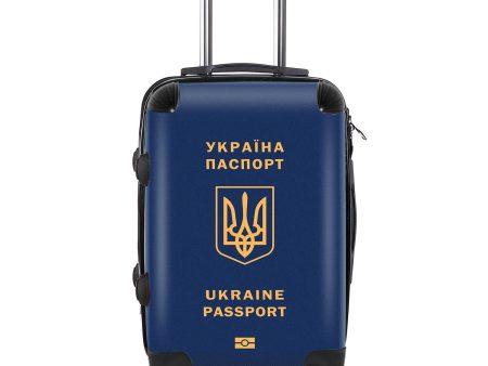 Ukraine Passport Designed Cabin Size Luggages For Cheap