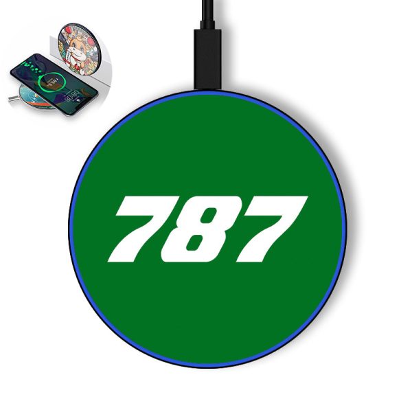 787 Flat Text Designed Wireless Chargers Online Hot Sale