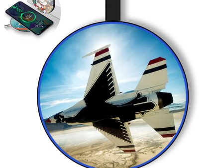 Turning Right Fighting Falcon F16 Designed Wireless Chargers Online now