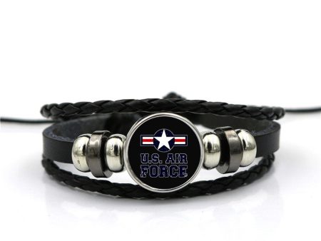 US Air Force Designed Leather Bracelets Online