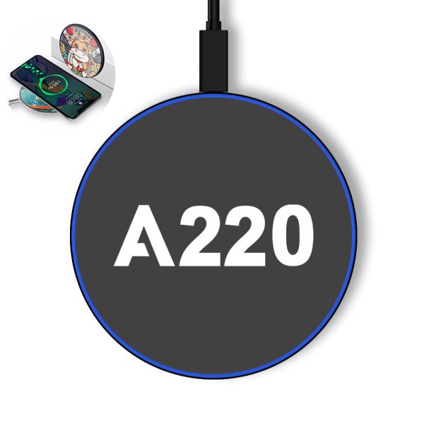 A220 Flat Text Designed Wireless Chargers Fashion