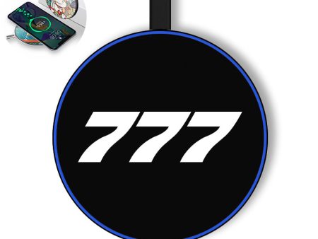 777 Flat Text Designed Wireless Chargers Cheap