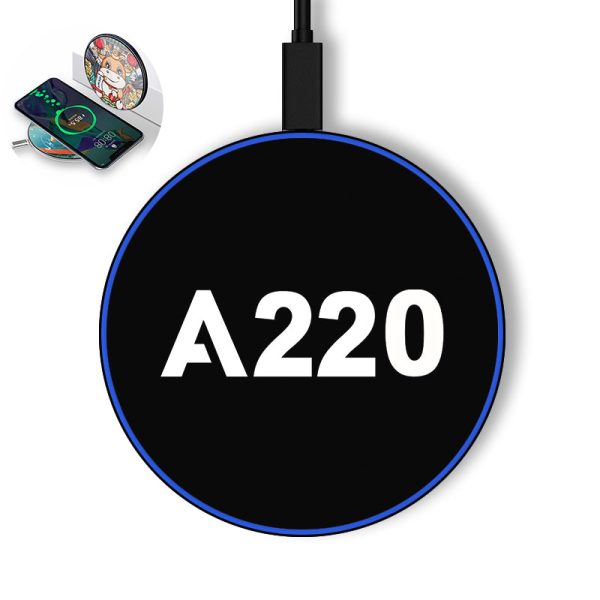 A220 Flat Text Designed Wireless Chargers Fashion