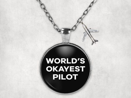 World s Okayest Pilot Designed Necklaces Sale