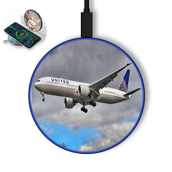 United Airways Boeing 777 Designed Wireless Chargers Online Sale