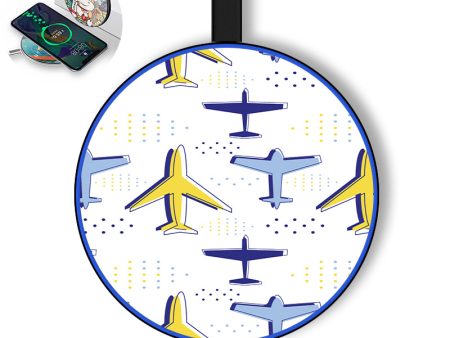 Very Colourful Airplanes Designed Wireless Chargers For Sale