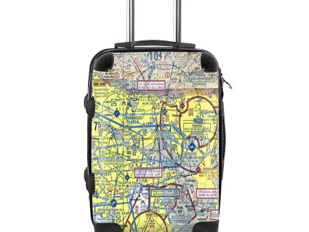 VFR Chart Designed Cabin Size Luggages Cheap