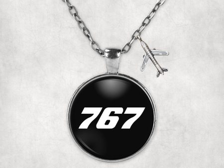 767 Flat Text Designed Necklaces For Sale