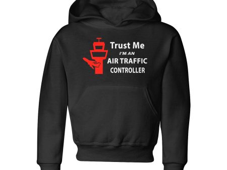 Trust Me I m an Air Traffic Controller Designed  CHILDREN  Hoodies For Sale