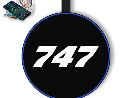 747 Flat Text Designed Wireless Chargers For Discount