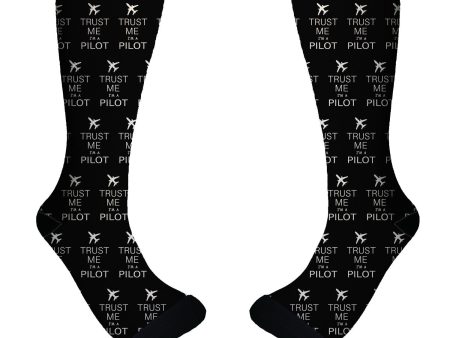 Trust Me I m a Pilot 2 Designed Socks Supply