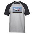 Virgin Atlantic Boeing 747 Designed Raglan T-Shirts Online now