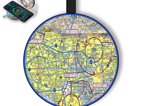 VFR Chart Designed Wireless Chargers on Sale