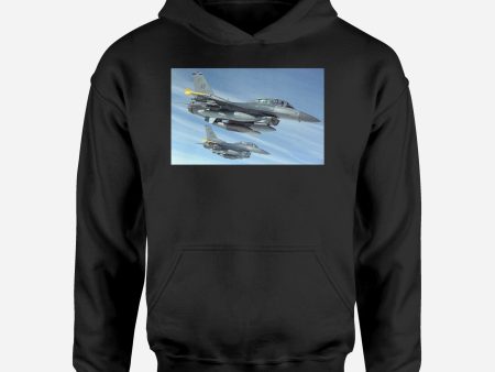 Two Fighting Falcon Designed Hoodies Sale