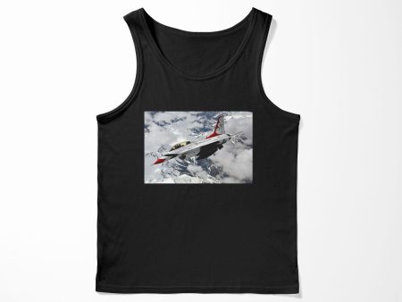 US Air Force Show Fighting Falcon F16 Designed Tank Tops Discount