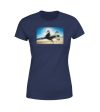 Turning Right Fighting Falcon F16 Designed Women T-Shirts Sale