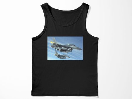 Two Fighting Falcon Designed Tank Tops For Sale