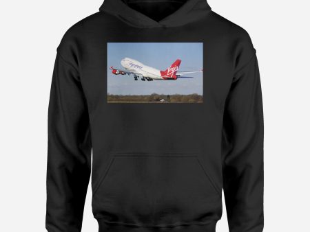 Virgin Atlantic Boeing 747 Designed Hoodies Cheap