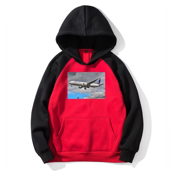 United Airways Boeing 777 Designed Colourful Hoodies Hot on Sale