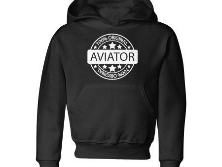 100 Original Aviator Designed  CHILDREN  Hoodies Hot on Sale