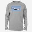 Departing British Airways Boeing 747 Designed Long-Sleeve T-Shirts Online