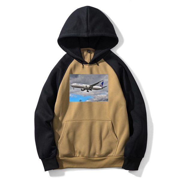 United Airways Boeing 777 Designed Colourful Hoodies Hot on Sale