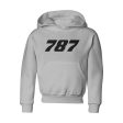 787 Flat Text Designed  CHILDREN  Hoodies For Cheap