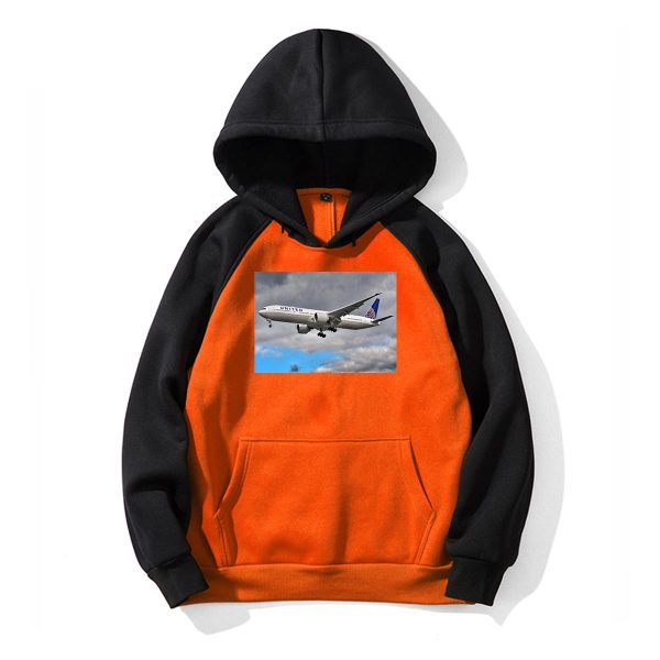 United Airways Boeing 777 Designed Colourful Hoodies Hot on Sale