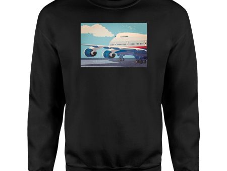 Vintage Boeing 747 Designed Sweatshirts Online