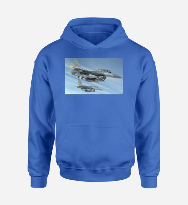 Two Fighting Falcon Designed Hoodies Sale