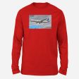 United Airways Boeing 777 Designed Long-Sleeve T-Shirts on Sale