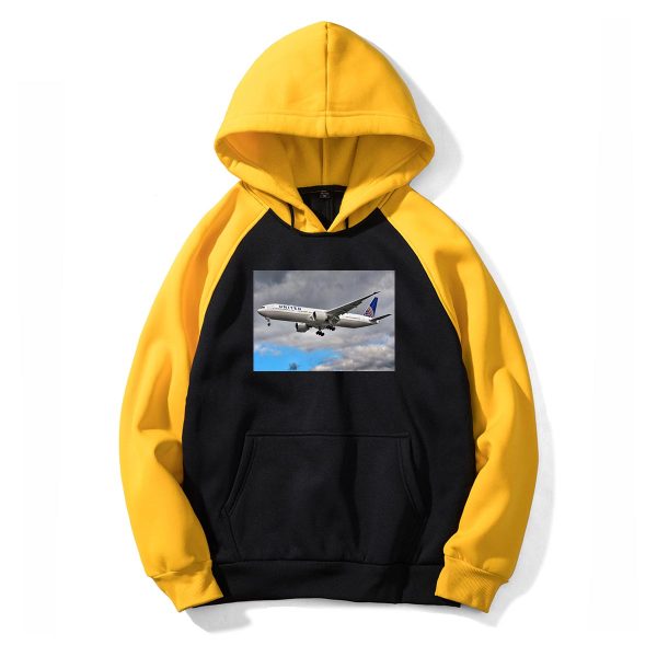 United Airways Boeing 777 Designed Colourful Hoodies Hot on Sale