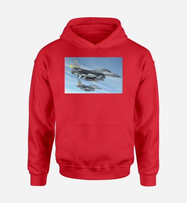 Two Fighting Falcon Designed Hoodies Sale