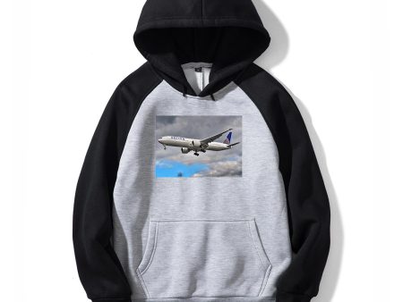 United Airways Boeing 777 Designed Colourful Hoodies Hot on Sale