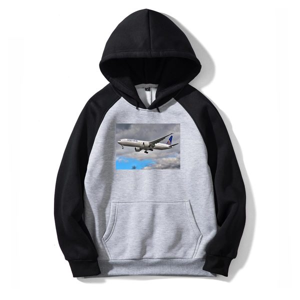 United Airways Boeing 777 Designed Colourful Hoodies Hot on Sale