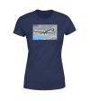 United Airways Boeing 777 Designed Women T-Shirts Hot on Sale