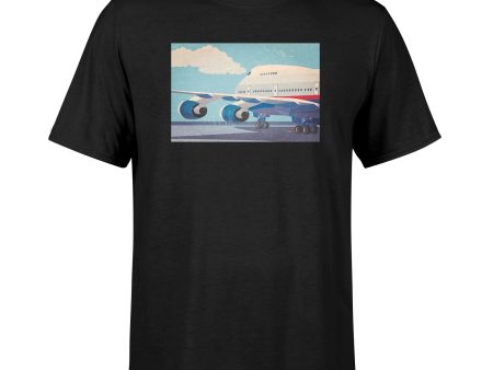 Vintage Boeing 747 Designed T-Shirts For Cheap