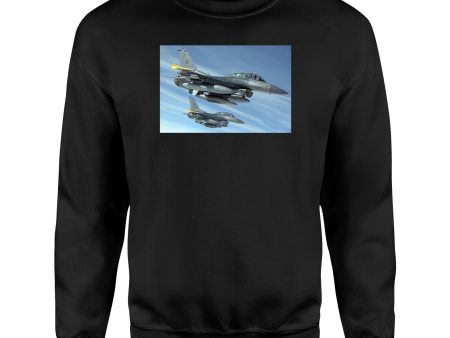 Two Fighting Falcon Designed Sweatshirts Sale