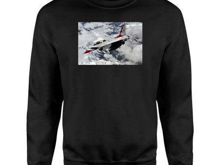 US Air Force Show Fighting Falcon F16 Designed Sweatshirts Hot on Sale